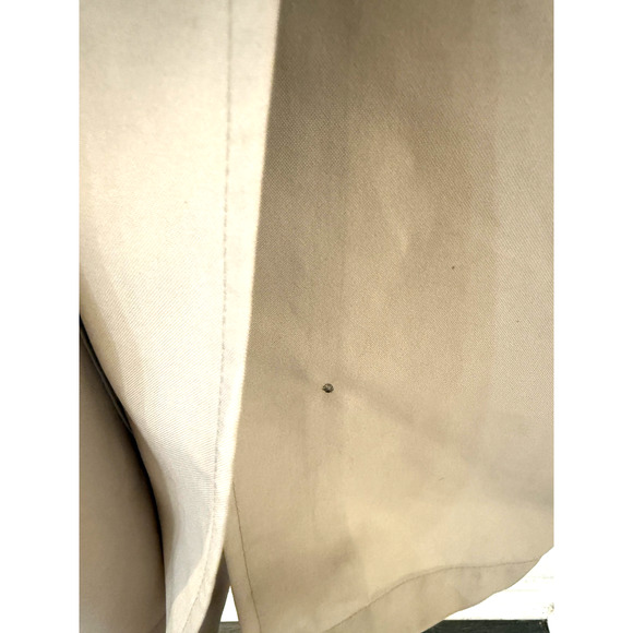 Vintage Harbormaster Trench Coat Mens Large Belted Made in USA John Weitz 80s - Picture 10 of 14